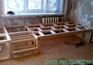 Изготовление подиума
