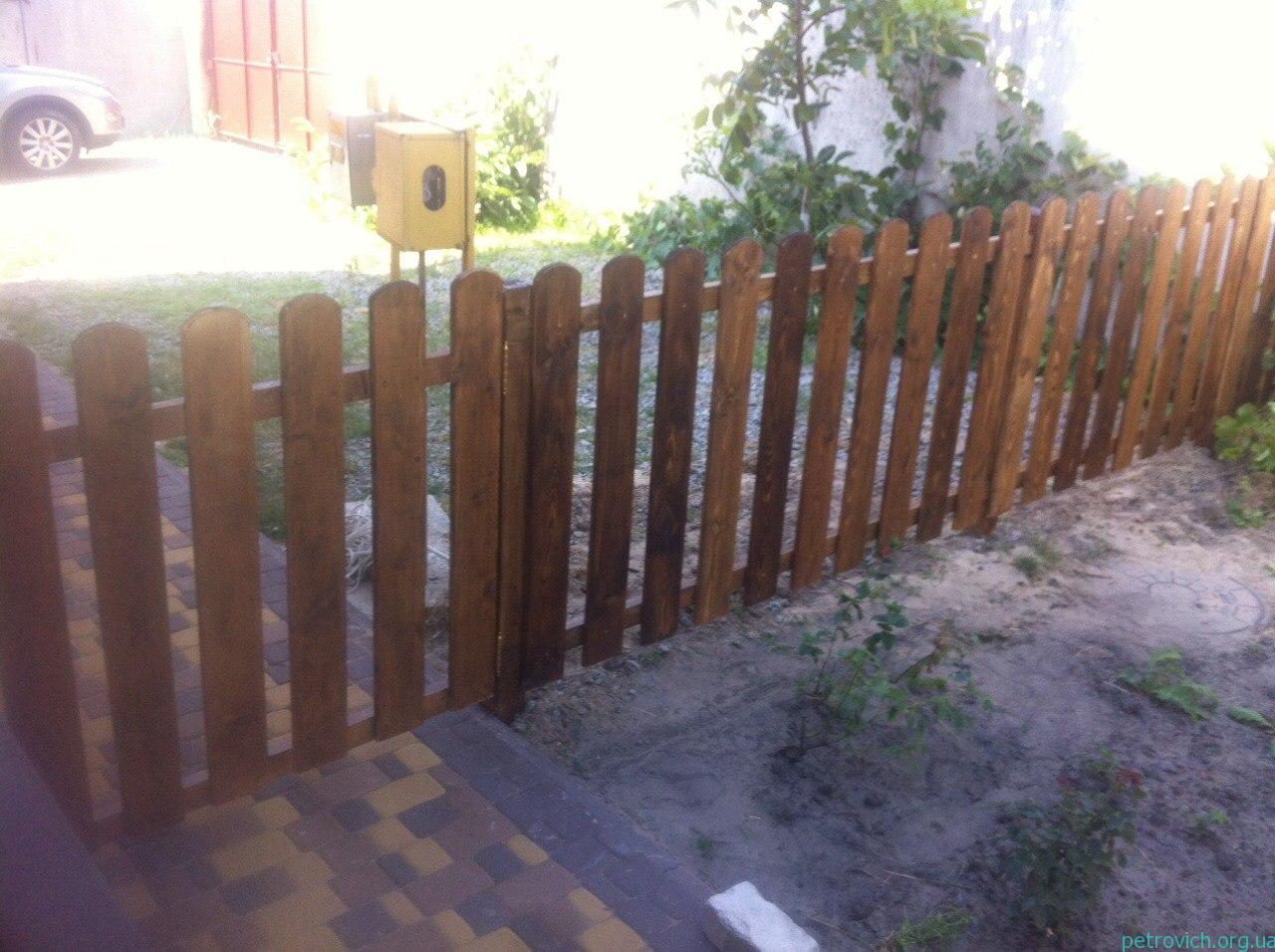Изготовление забора
